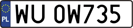 WU0W735