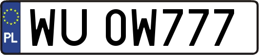 WU0W777