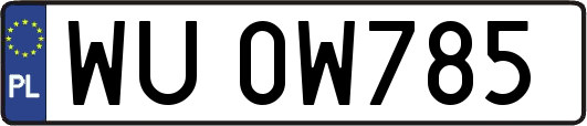 WU0W785