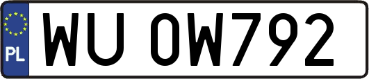 WU0W792