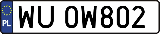 WU0W802