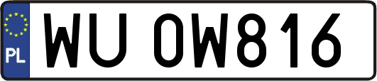 WU0W816