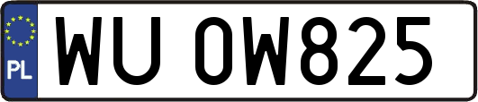 WU0W825