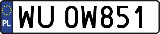 WU0W851
