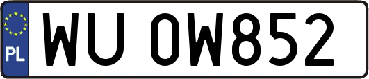 WU0W852