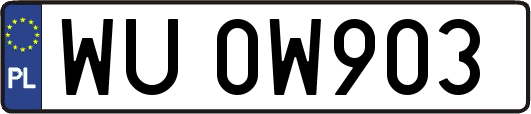 WU0W903