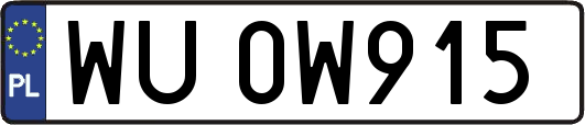 WU0W915
