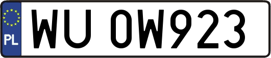 WU0W923