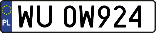 WU0W924