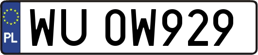 WU0W929
