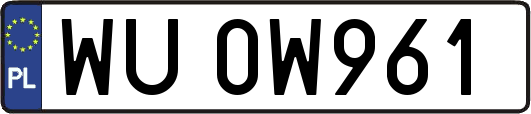 WU0W961