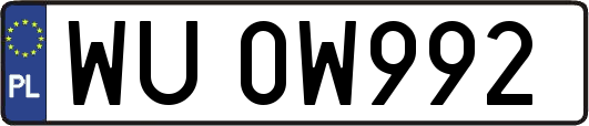 WU0W992