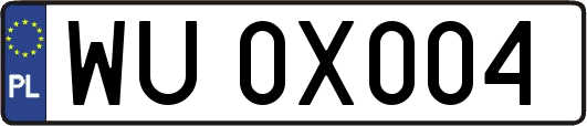 WU0X004