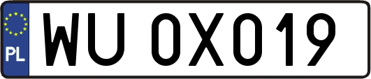 WU0X019