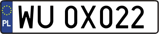 WU0X022