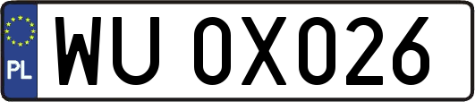 WU0X026
