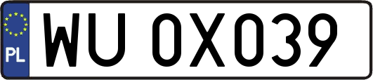 WU0X039
