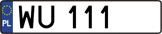 WU111