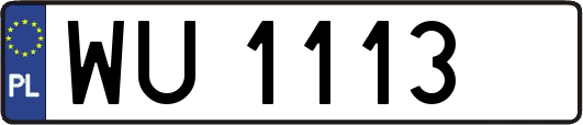 WU1113
