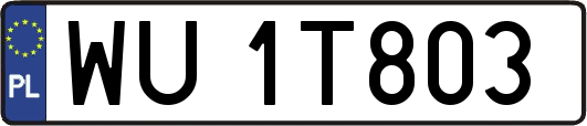 WU1T803