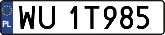 WU1T985