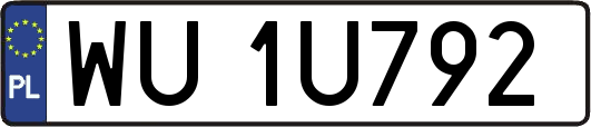 WU1U792