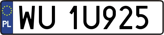 WU1U925