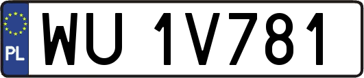 WU1V781