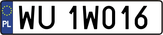 WU1W016