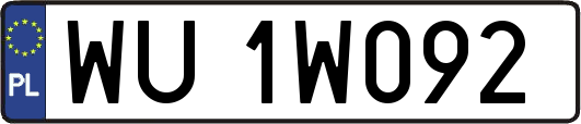WU1W092