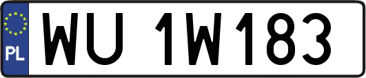 WU1W183
