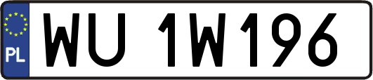 WU1W196