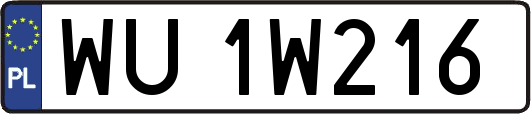 WU1W216