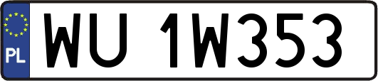 WU1W353