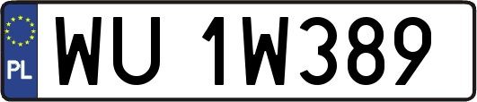WU1W389