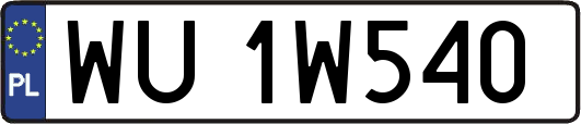 WU1W540