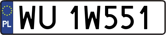 WU1W551