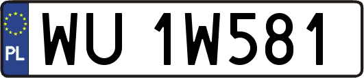 WU1W581