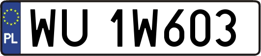 WU1W603