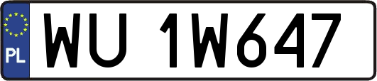 WU1W647