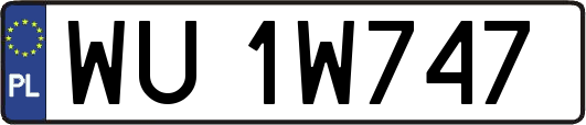 WU1W747