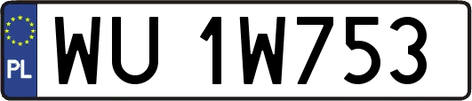 WU1W753