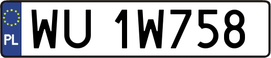 WU1W758