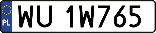 WU1W765