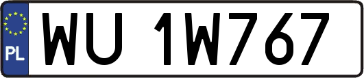 WU1W767