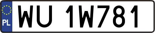 WU1W781