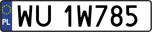 WU1W785