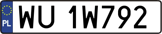 WU1W792