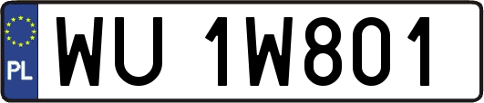 WU1W801