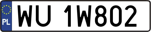 WU1W802